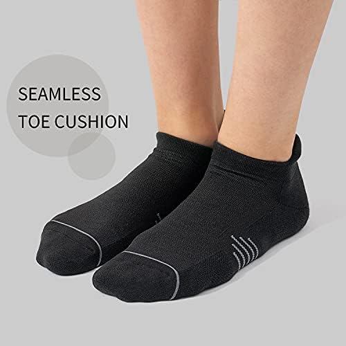 Fitrell 6 пакет женски глужд, кои трчаат чорапи со атлетски чорапи со ниско сечење, атлетски чорапи