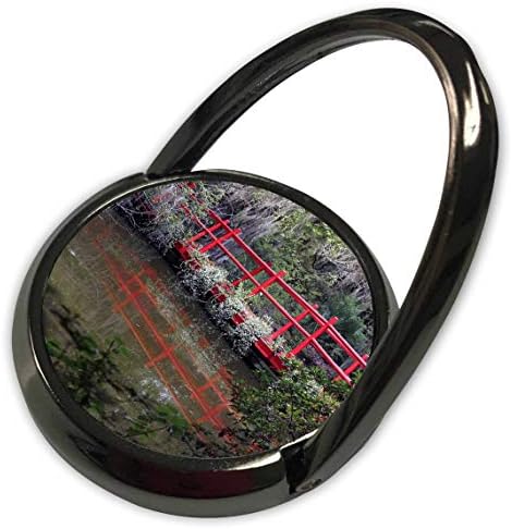Град 3Дроза Печат - Пејзаж - Фотографија на Црвениот мост на плантажата Магнолија и градините. - Телефонски прстен