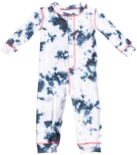 PJ SALVAGE BABY BABY BOYSH DANCE WEER DANCE & BLURRED LIDES LONG RELAVE ROMPERS PJ