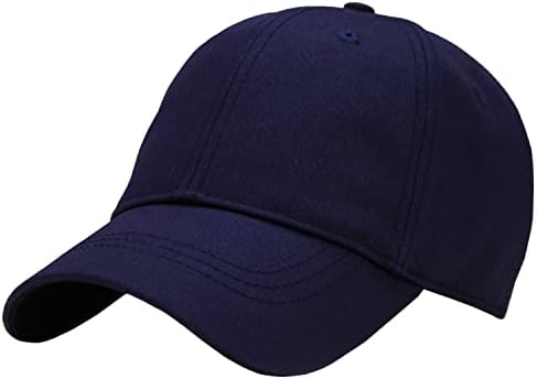 12 парчиња бејзбол капа за жени класичен тато-капа прилагодлива неконструирана обична капа