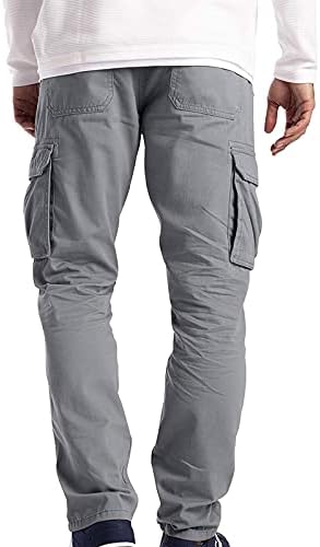 Обичен директен летен мулти џеб машки панталони со комбинезони машки панталони 6 мемориски пена