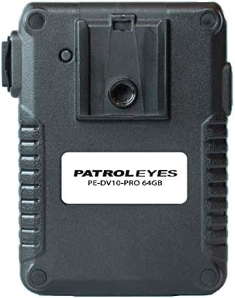 Patroleyes WiFi Pro 1080p HD GPS USB-C IR IR инфрацрвена 64 GB тешка 12-часовна батерија полициска телесна камера DV10 PRO