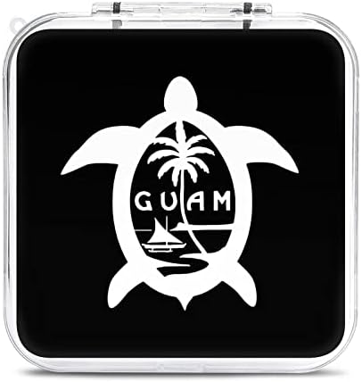 Кутија за складирање на картички Guam Turtle Hard Protective Organizer за Nintendo Switch
