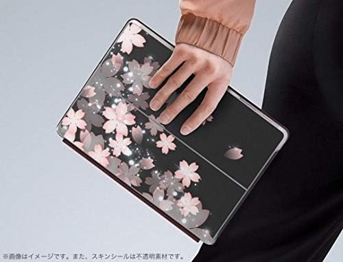 Декларална покривка на IgSticker за Microsoft Surface Go/Go 2 Ultra Thin Protective Tode Skins Skins 000028 Cherry Blossoms Слика сива