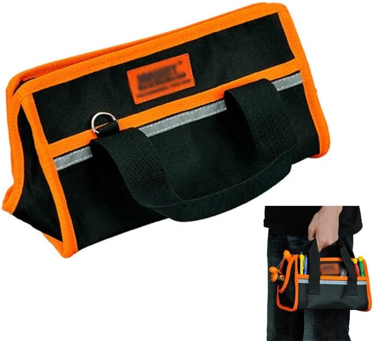TJLSS мултифункционални торби со алатки за водоотпорна крпа од Оксфорд преносна електрична кеса за носење на алатка за алатка за поправка