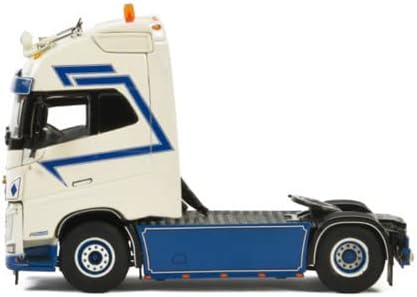 WSI за Volvo FH4 ​​Globetrotter XL 4x2 Space Cab De Man Transport 1/50 Diecast Truck Pre-изграден модел