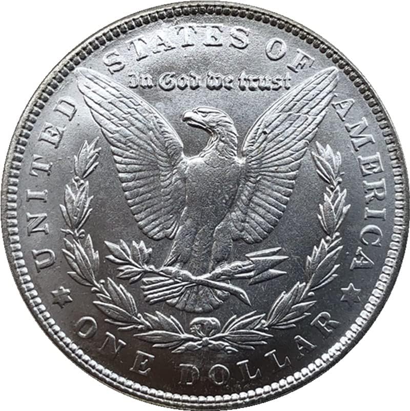 1894п Верзија На Американската Монета Морган Сребрен Долар Месинг Сребрена Позлатена Античка Ракотворба Странски Комеморативни Монети
