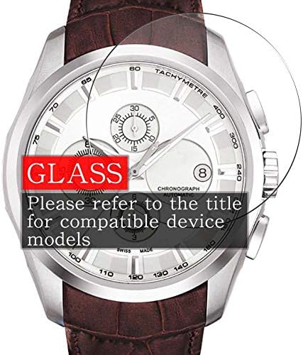 Synvy [3 пакет] Заштитник на калено стакло, компатибилен со тенденцијата TGF37102 / TGF37103 9H филм SmartWatch Smart Watch Protecters