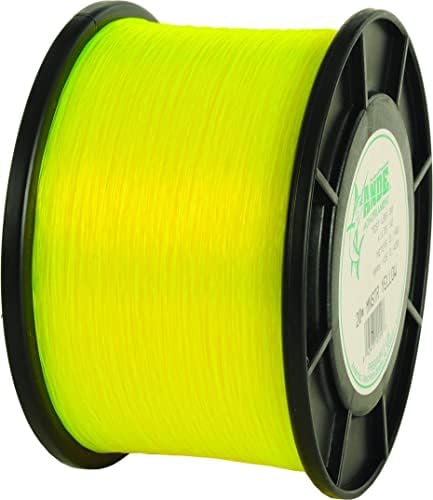 Ande My00100050 Monster Monofilament, Spool од 1 фунти, тест од 50 фунти, жолта завршница