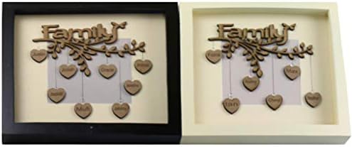 keaiduaa нордиска дрвена фото рамка Декорација Семејно стебло DIY име сувенири Персонализирани подарок за роденден на Денот на мајката