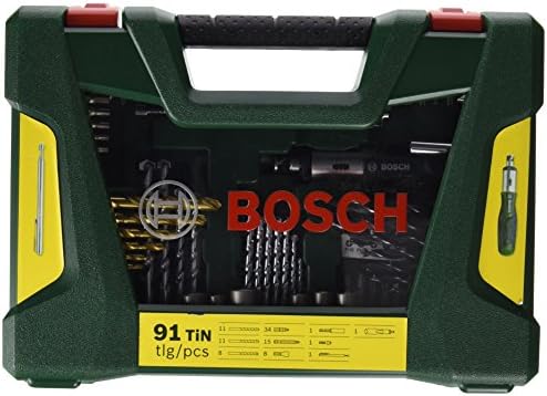 Bosch 2607017311 Dript-/Screwdriver Bit Set v-line 91 парчиња