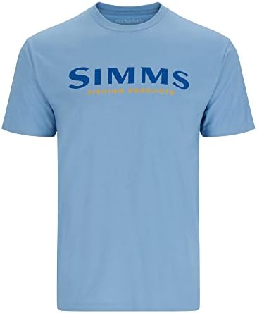 Маица за лого на Симс-машка екипаж за кратки ракави