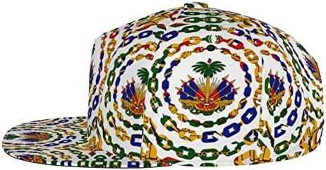 Lvgooki симпатична хаити знаме бејзбол слатка капа Хаити Хаити знаме бејзбол капа капа за жени мажи