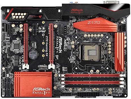 ASRock ATX DDR3 1066 Матични Плочи FATAL1TY Z170 Игри На Среќа K4/D3