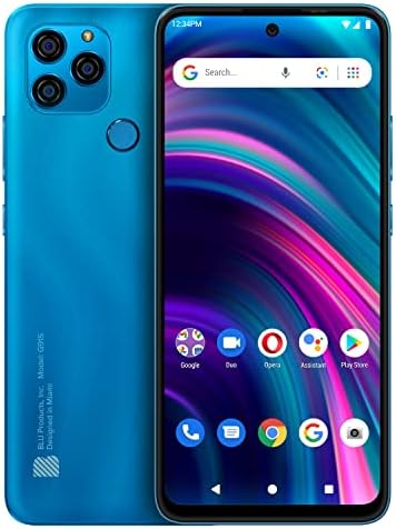 Blu G91s | 4-дневна батерија | Отклучен | 6,8 ”целосен HD+ дисплеј | 128 GB | 48MP тројна камера | Американска верзија | Американска