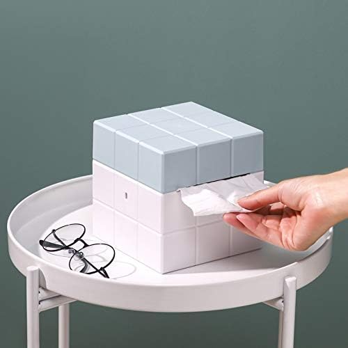кутија За ткиво Нова Кутија За Ткиво Со Коцки Шуплив врежан Дизајн Отстранлив Стабилен Фиксен Едноставна Кутија За Складирање