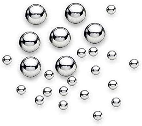 Sogudio лежичка челична топка 304 топка од не'рѓосувачки челик, прецизна челична топка, 2,1/2.2/2.3/2.381/3.175/3.5/3.969/4mm-5mm500 зрна челична топка
