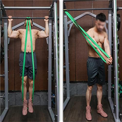 Dloett вежба за истегнување на ленти за теретана Повлечете ги лентите за помош на ленти со долга лента за работа во теретана