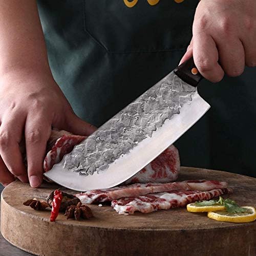 Змеј НЕМИРИ Месо Нож Месар Нож Ножеви Ножеви Отворено Скара Кампување Нож