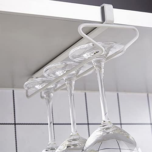 Под шкафот вино стаклен решетка вежба за вино стаклена решетка за висина на чаши за складирање на кујнски решетки за кујнски