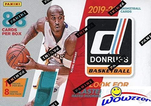 2019/20 Panini Donruss NBA кошарка Ексклузивна фабрика запечатена малопродажна кутија со автограм или меморијали! Натоварено со RC & Inselt!