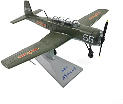 Natefemin легура Nanchang CJ6/PT-6 Обука за авиони Модел на авиони Модел 1:48 Модел Симулација на наука Изложба Модел на приказ