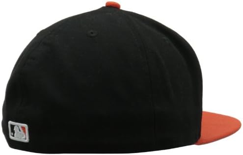 MLB Baltimore orioles Бела фронт основна 59fifty вградена капа