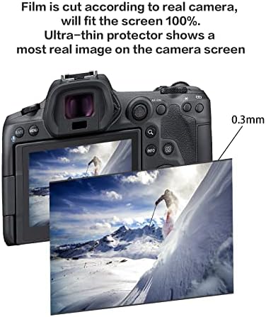 Rieibi Заштитник На Екранот За Canon PowerShot SX740 SX730 Дигитална Камера, 0,33 mm 9h Цврстина Калено Стакло Филм За Canon SX740 SX730