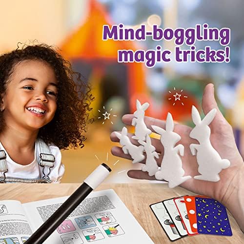 Магична капа на Темс и Космос со 35 трикови | Илустрирана инструкција од 24 страници во целосна боја | За волшебници на возраст од 6+ години