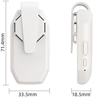 Doitool USB вентилатор за лице USB-вентилатор за издувни гасови што може да се полнат за маскирање мини анти-магла вентилатор за дишење
