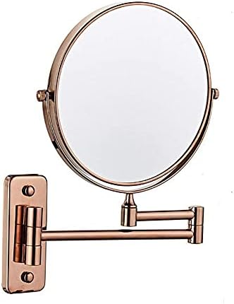 Lianxiao - Проширување на козметичко бричење на бањата за склопување на огледало - 3x/1x зголемување за бања и спална соба со дупчење