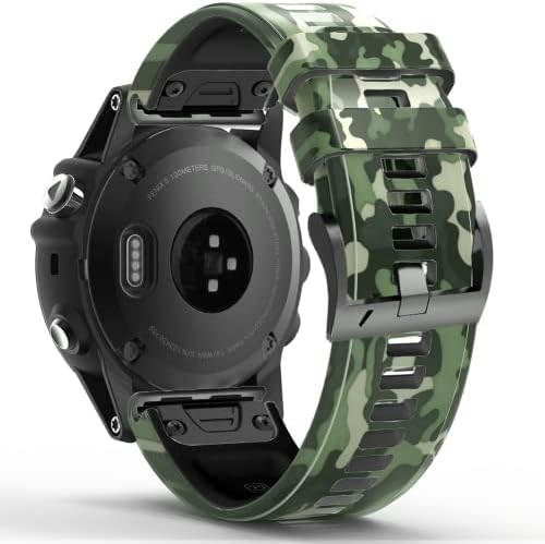 Svapo 26 22mm Брзо вклопување на ленти за часовници за Garmin Fenix ​​7 7x Epix Silicone EasyFit Band Band For Fenix ​​6x 6 Pro 5x 5plus 3HR Smart Watchband