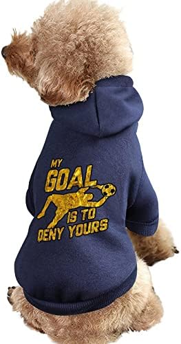 Мојата цел е да ги негирам твоите фудбалски дуксери за миленичиња меки топло кучиња печатено шема за миленичиња миленичиња костуми