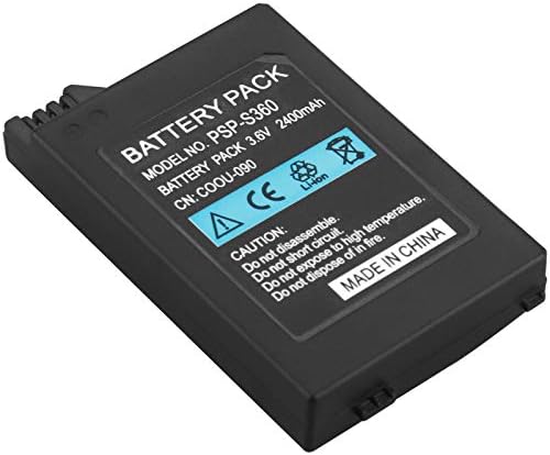 Cotchear 2400mah Батерија за PSP2000 PSP3000 GamePad за PS1 2 преносен контролер Нови батерии за замена