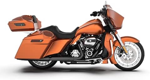 Advanblack изгорени портокалови 19 Front Fender одговара за 2014+ Harley FLH Touring Road Glide Street Glide