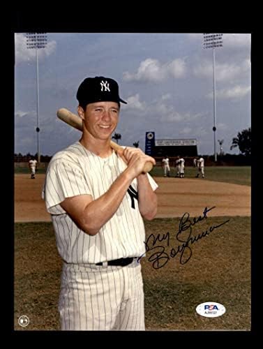 Bobby Murcer PSA DNA потпиша 8x10 Photo Yankees Autograph - Autographed MLB фотографии