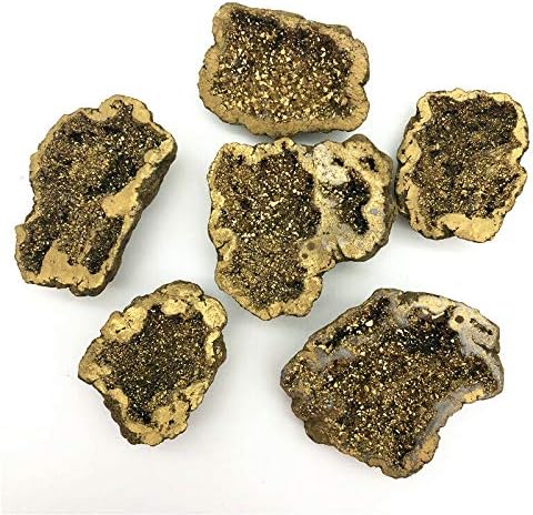 Laaalid XN216 4PCS Agate Quartz Cluster Crystal Points Geode Minerals Specimen Декоративни камења и минерали Природни