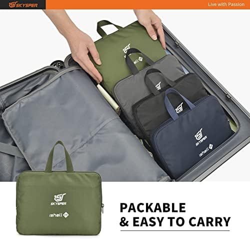 Skysper Packable пешачки ранци 25L Daypacks - лесен пат за патување со ултралејт работи вреќа за жени мажи