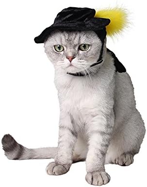 Леоу Пет Ноќта на вештерките Костим капа за мачка мала аниамл