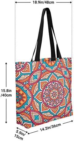 Торба торба за жени големи кујнски торбички за намирници кои можат да се користат за намирници, обична торба со тота со чанти отпорни