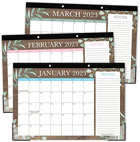 1 Зеленило Голем Календар За Биро 2023-2024 Календарска Подлога За Биро 1 Магнетски Неделен Планер За Оброци, 1 Голем Магнетски Календар За