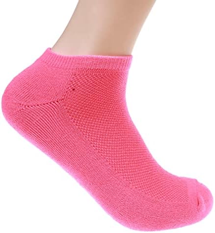 Чорапови на глуждот Стив Мадден за жени 8 пара, амортизирани атлетски и обични спортови чорапи со ниско сечење, чорапи за мрежни мрежи