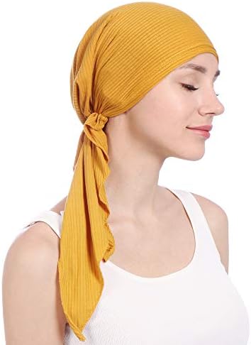 Завиткајте шамија жени турбан монистра со глава памучна опашка муслиманска коса бејзбол капачиња бејзбол капачиња со кучиња