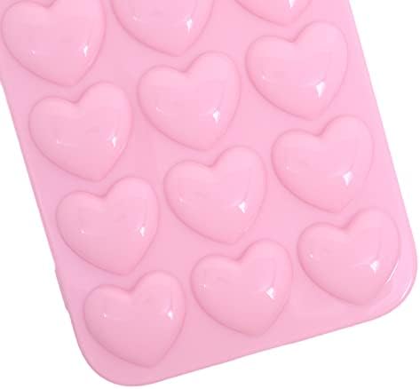 DMAOS iPhone 13 Pro Max Case For Women, 3D Pop Bubble Heart Kawaii Gel Cover, Cute Girly за iPhone13 Pro Max 6,7 инчи - бебе розова