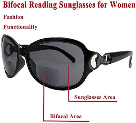 Apretyew 2 Пара Бифокално Читање Очила За Сонце За Жени Гроздобер Ув Заштита