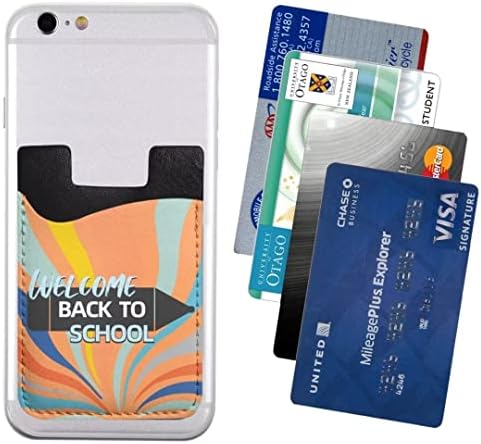 DIY персонализиран дизајн на кредитна картичка за дизајн на слики за телефон, врвен држач за картички со премија за кожни картички на паричник