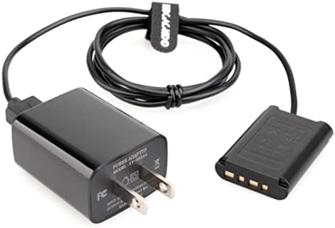 Kocakoo DK-X1 DC Coupler NP-BX1 Dummy Battery USB кабел + 5V/2A USB-адаптер комплет за Sony CyberShot ZV-1DSC-RX1 RX1R RX100 III III IV V VII, M2 M3 M4 M4 M5 M6/B M7, HX50 90 300, WX300 350 500 камери
