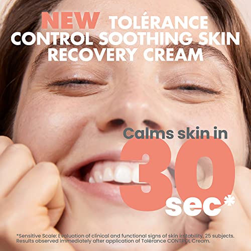EAU Thermale Avene Control Control Control Cream Cream Recovery Cream Нови и подобрени, хиперсензитивна нормална комбинација на кожата на лицето, без конзерванси, 1,3 fl.oz.