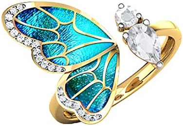 Златни прилагодливи прстени на прстени прстени прсти прсти на прстени лежени прстени за жени