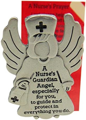 Westmon работи медицинска сестра за визир, ангелски медицински сестри, декорација на автомобили поставени со молитвена картичка